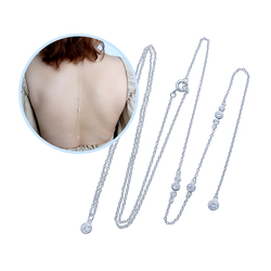 Silver Necklace SPE-5460